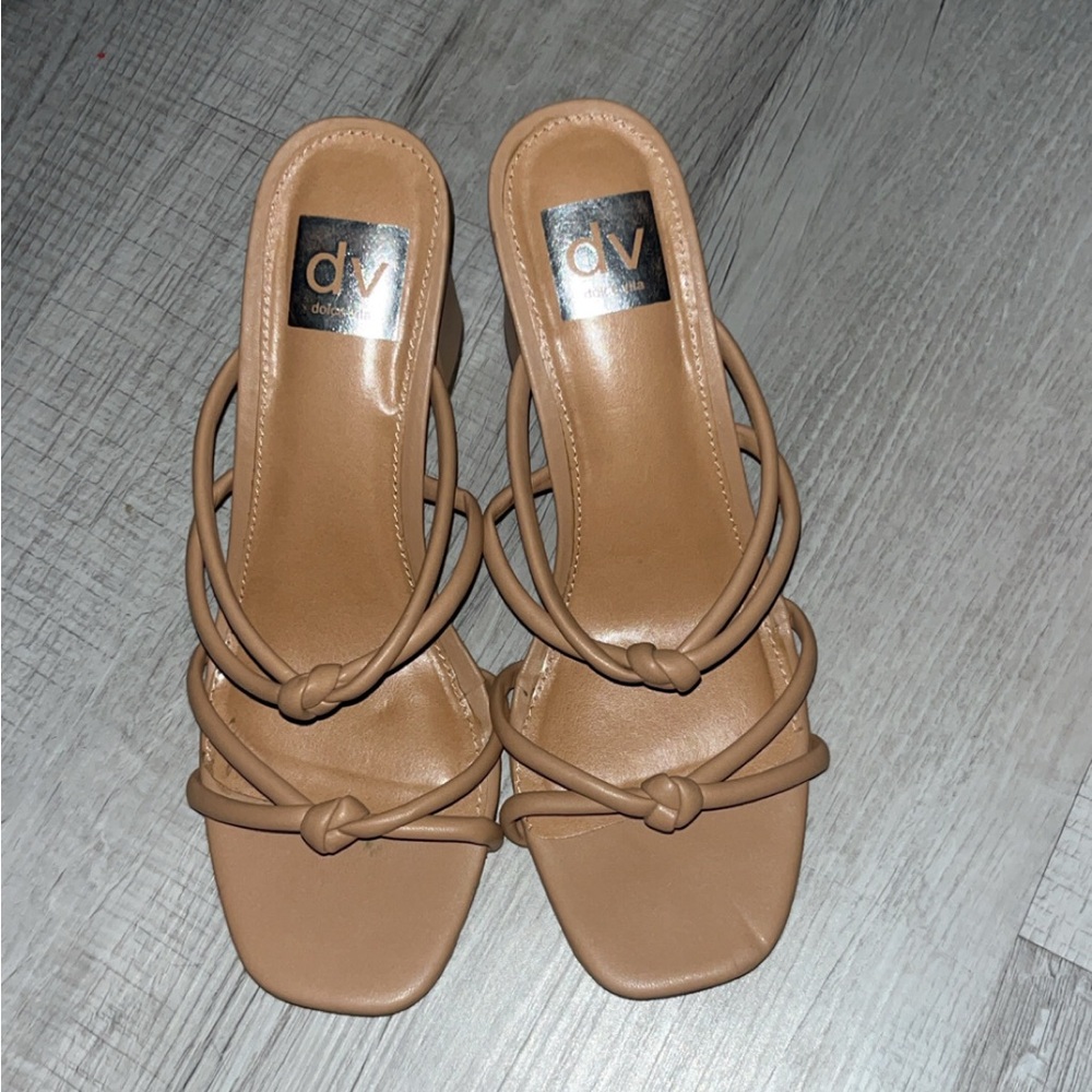 DV by Dolce Vita Women's Brown Knotted Sandals